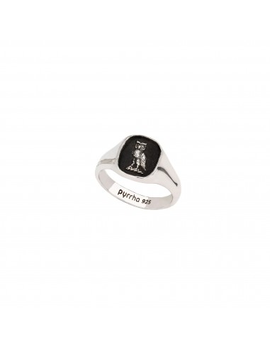 Pyrrha "Watch Over Me" Signet Ring destockage