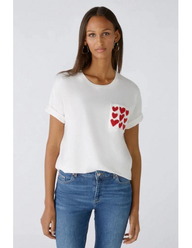 Oui Heart Pocket T-Shirt suggérées chez