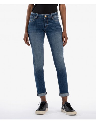 Kut From The Kloth Catherine Mid Rise Boyfriend Jeans (Dashing Wash) vente chaude votre 