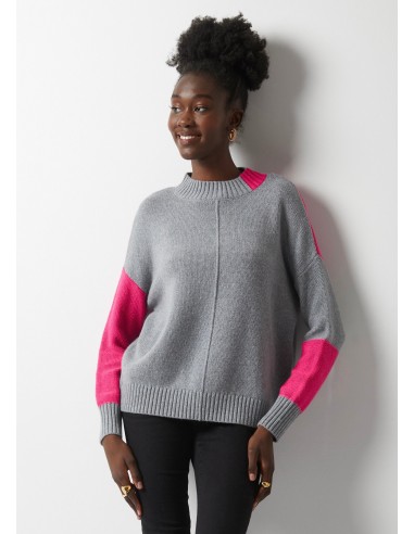 Zaket & Plover Duo Tone Sweater pas chere