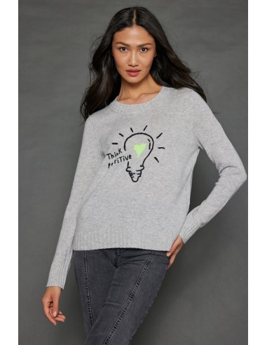 Lisa Todd Think Positive Sweater Economisez 