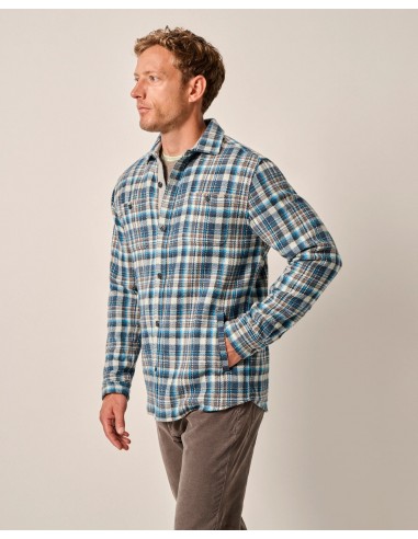 Johnnie-O Opry Flannel Shacket Profitez des Offres !