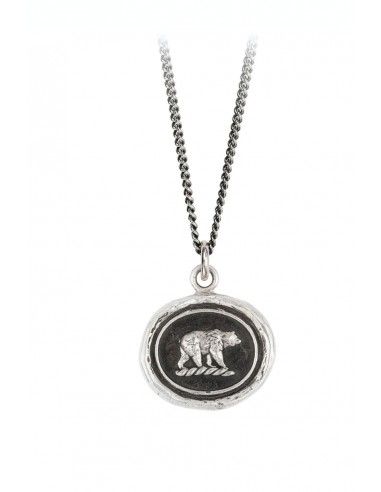 Pyrrha "Mother Bear" Talisman 18" Fine Curb Chain (1.5mm) 2024