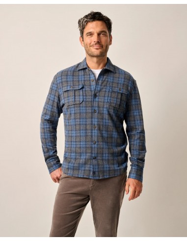 Johnnie-O Waites Stretch Flannel Lodge Shirt livraison gratuite