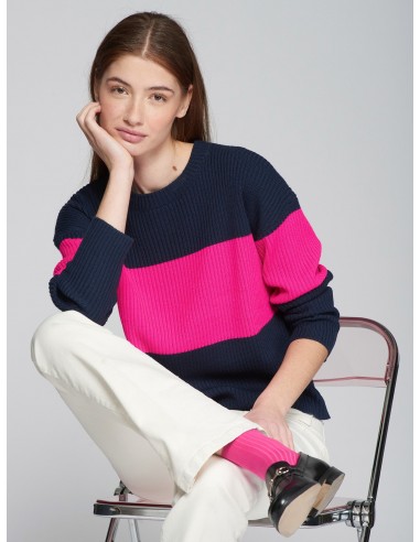 Vilagallo Colour Block Pullover Les êtres humains sont 