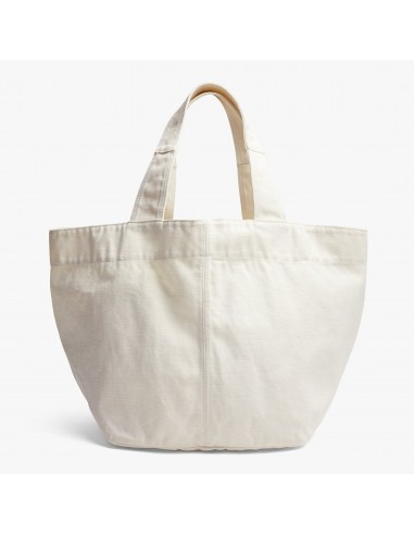 Loma Small Slouchy Canvas Tote - White est présent 