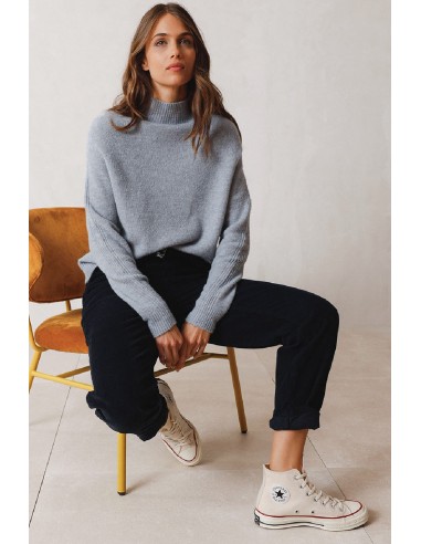 Indi & Cold Mock Neck Sweater Le MVP de beaucoup