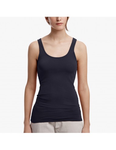 Long Jersey Tank - French Navy la chaussure